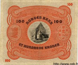 100 Kroner NORVÈGE  1939 P.10c fVZ