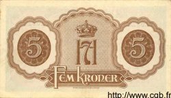 5 Kroner NORVÈGE  1944 P.19b fST