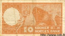 10 Kroner NORWAY  1970 P.31e F