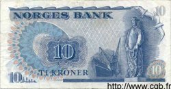 10 Kroner NORVÈGE  1975 P.36a BB