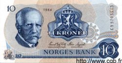 10 Kroner NORVÈGE  1984 P.36c NEUF