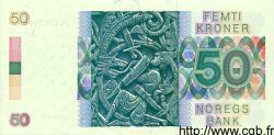 50 Kroner NORVÈGE  1990 P.42c SC+