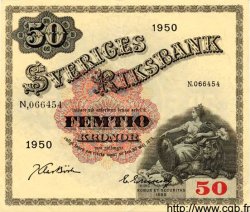 50 Kronor SUÈDE  1950 P.35j SUP