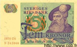 5 Kronor SUÈDE  1978 P.51d pr.NEUF
