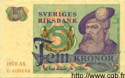 5 Kronor SUÈDE  1978 P.51d SPL
