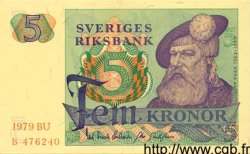 5 Kronor SUÈDE  1979 P.51d NEUF