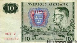 10 Kronor SUÈDE  1977 P.52d fSS