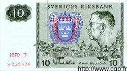 10 Kronor SUÈDE  1979 P.52d SPL