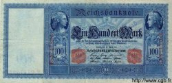 100 Mark GERMANY  1910 P.042 VF