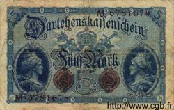 5 Mark GERMANIA  1914 P.047b B