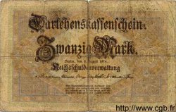 20 Mark GERMANY  1914 P.048b G