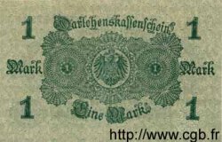 1 Mark GERMANY  1914 P.052 XF