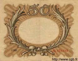 50 Mark DEUTSCHLAND  1918 P.065 fVZ