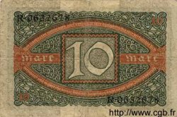 10 Mark GERMANIA  1920 P.067a MB