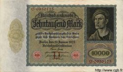 10000 Mark GERMANY  1922 P.070 AU