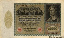 10000 Mark GERMANY  1922 P.071 VF