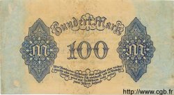 100 Mark DEUTSCHLAND  1922 P.075 SS