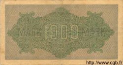 1000 Mark GERMANY  1922 P.076var F