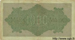 1000 Mark DEUTSCHLAND  1922 P.076h S