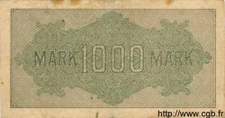 1000 Mark GERMANY  1922 P.076j F+