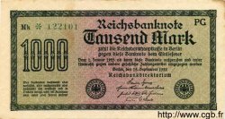 1000 Mark ALEMANIA  1922 P.076j EBC