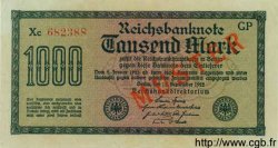 1000 Mark Spécimen ALLEMAGNE  1922 P.076gs