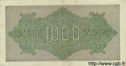 1000 Mark GERMANY  1922 P.076g VF