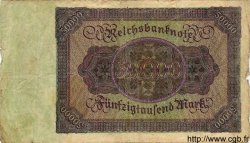 50000 Mark GERMANY  1922 P.080 G