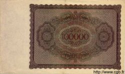 100000 Mark GERMANY  1923 P.083var XF-