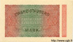 20000 Mark ALEMANIA  1923 P.085c FDC