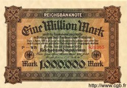 1 Million Mark GERMANY  1923 P.086a UNC
