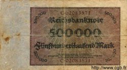 500000 Mark GERMANIA  1923 P.088a B