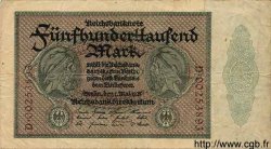 500000 Mark GERMANY  1923 P.088a F