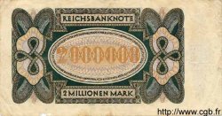 2 Millionen Mark GERMANY  1923 P.089a F