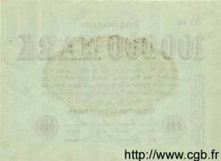 100000 Mark GERMANY  1923 P.091a UNC-