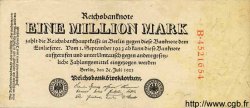 1 Million Mark GERMANY  1923 P.094 VF
