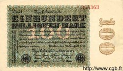 100 Millionen Mark GERMANIA  1923 P.107e SPL