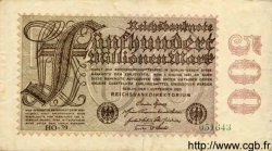 500 Millionen Mark GERMANIA  1923 P.110d BB