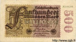 500 Millionen Mark GERMANY  1923 P.110d F