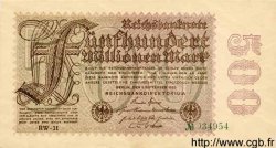 500 Millionen Mark GERMANY  1923 P.110d AU+