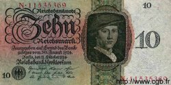 10 Reichsmark GERMANIA  1924 P.175 BB