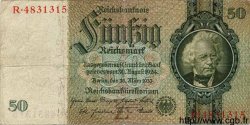 50 Reichsmark GERMANY  1933 P.182a F