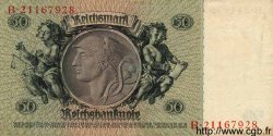 50 Reichsmark GERMANY  1933 P.182a XF+