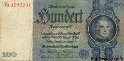 100 Reichsmark DEUTSCHLAND  1935 P.183a S