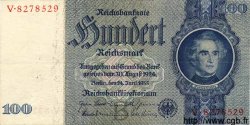 100 Reichsmark DEUTSCHLAND  1935 P.183a fVZ to VZ