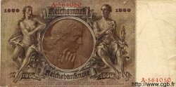 1000 Reichsmark GERMANY  1936 P.184 VF