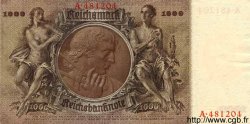1000 Reichsmark GERMANY  1936 P.184 AU