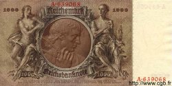 1000 Reichsmark ALEMANIA  1936 P.184 FDC