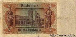 5 Reichsmark GERMANY  1942 P.186 G