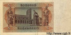 5 Reichsmark GERMANY  1942 P.186 VF